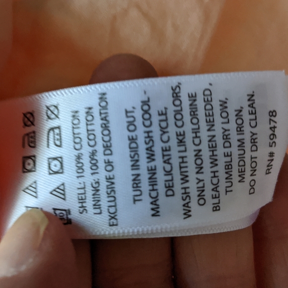 🌸 18 months, Rachel Zoe, Designer peach dreamsicle dress - Picture 4 of 5